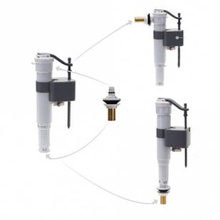 Арматура наповнювальна для бачка унітазу Коер КТ-0101 1/2" універсальна