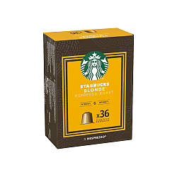 Кава в капсулах Starbucks Nespresso Blonde Espresso 36шт Швейцария - США