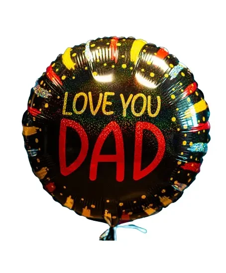 Фольгована куля  Love you Dad 18" 45 см