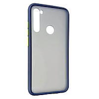 Чехол Matte Color Case (TPU) Xiaomi Redmi Note 8 dark blue