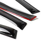 Дефлектори вікон для Skoda Octavia Tour 1997-2012 Універсал на скотчі (Acrylic) AMS20598, фото 2