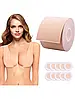 Кінезіо тейпи Boob tape для підтримки та корекції грудей ширина 4 см довжина 5 м, Тейп для грудей BOOB TAPE, фото 8