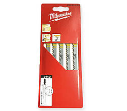 Пилки для лобзика Milwaukee T344D 105х4, 5шт