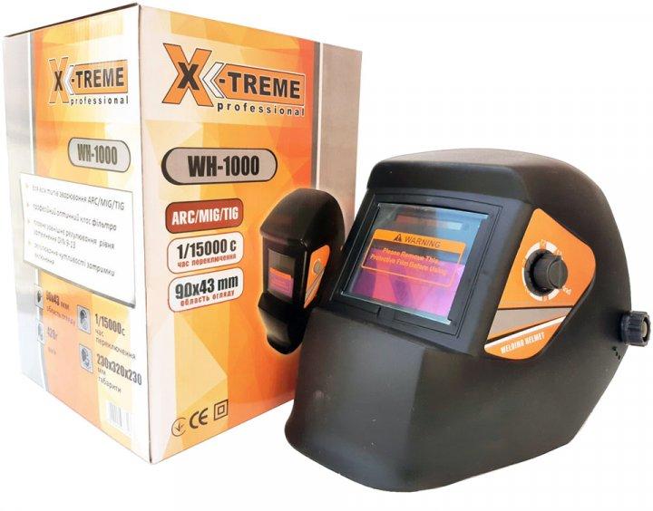 Зварювальна маска-хамелеон X-Treme WH-1000 Зварювальна маска для захисту Захисна маска-хамелеон