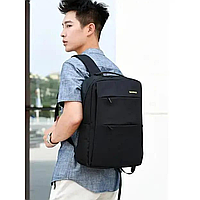 Универсальный набор рюкзак + сумка + кошелек BACK-PACK 3в1 Черный Рюкзак повседневный Прочный