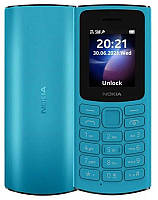 Мобильный телефон Nokia 105 2023 Dual Sim Cyan