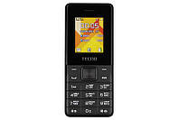 Мобильный телефон Tecno T301 Dual Sim Phantom Black (4895180778674)