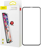 Захисне скло iPhone XS Max/11 Pro Max з чорною рамкою 0.3 mm 5D 9H Rigid-Edge Curved-Screen Tempered Glass