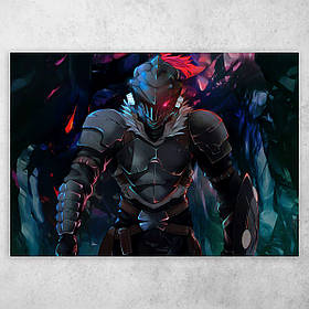 Аніме плакат постер "Убивця гоблінів / Goblin Slayer" №5