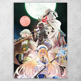 Аніме плакат постер "Убивця гоблінів / Goblin Slayer" №7