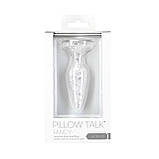 Скляний анальний затор Pillow Talk Fancy Luxurious Glass Anal Plug, ⌀3,1см, фото 5