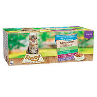 Влажный корм для стерилизованных кошек Stuzzy Cat Sterilized Multipack, 48шт, 4 вкуса