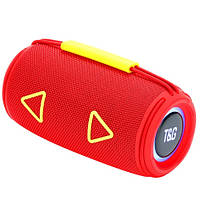 Bluetooth-колонка TG657 с RGB ПОДСВЕТКОЙ, speakerphone, радио, red