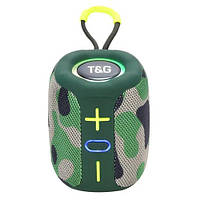 Bluetooth-колонка TG658 с RGB ПОДСВЕТКОЙ, speakerphone, радио, camouflage