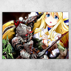 Аніме плакат постер "Убивця гоблінів / Goblin Slayer" №9
