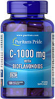 Витамин С с биофлавоноидами, Vitamin C with Bioflavonoids, Puritan's Pride, 1000 мг, 100 капсул