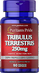 Стимулятор тестостерону Puritan's Pride Tribulus Terrestris 250 mg, 90 капсул