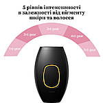 Фотоепілятор Doc-team HR IPL домашній епілятор. Лазерний епілятор 990 тис спалахів, фото 4