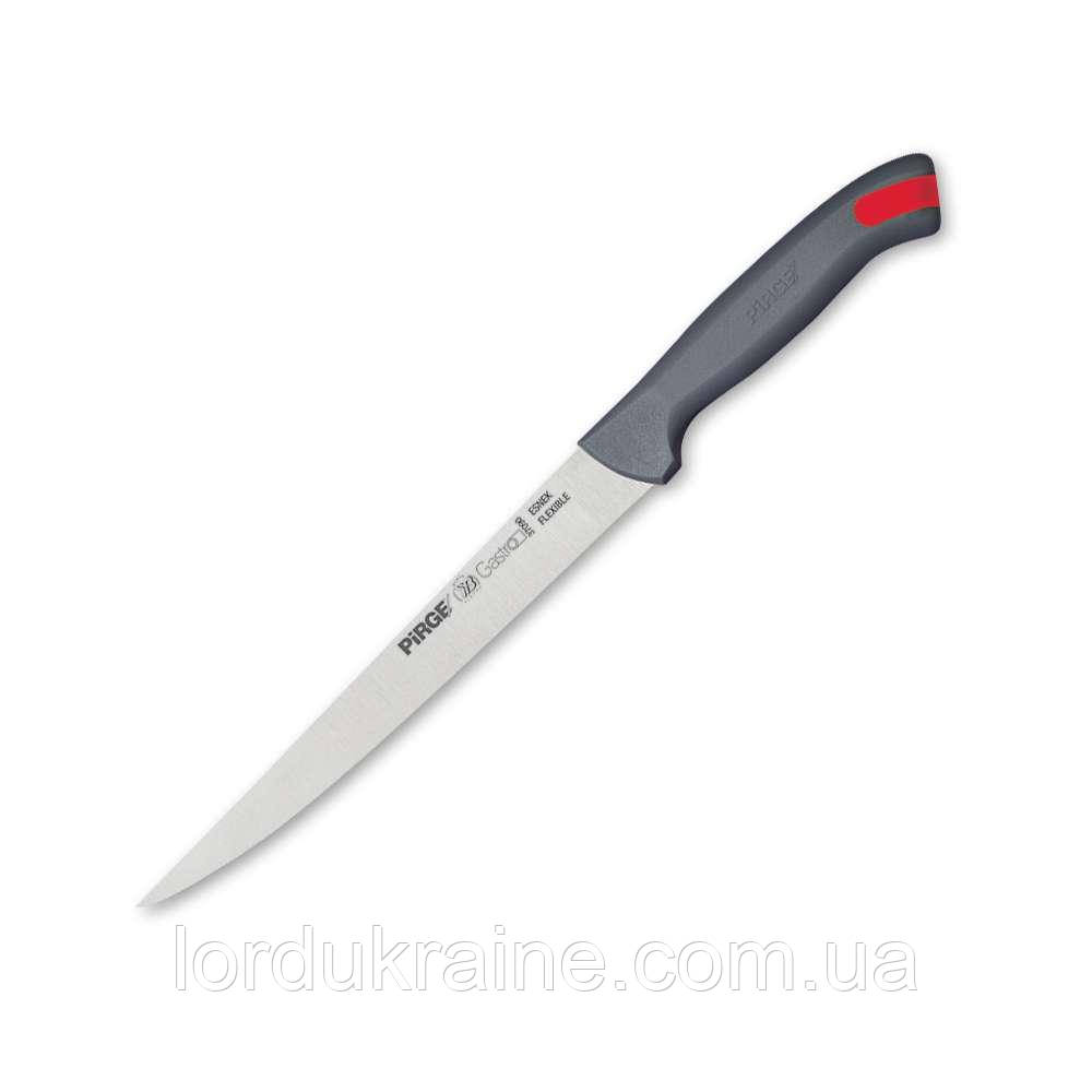Ніж для шинки та лосося GASTRO, Pirge 200 мм, сірий