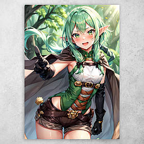 Аніме плакат постер "Убивця гоблінів / Goblin Slayer" №16