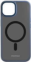 Чехол из Magsafe Momax Hybrid Case iPhone 14 (CPAP22SB) Blue