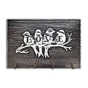 Ключниця 20х30 Love (сірий вінтаж) хркл5002а Тур-Колекшн