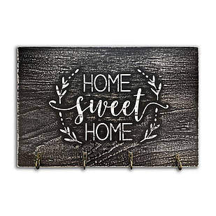 Ключниця 20х30 Home sweet home (2 гілки) (сірий вінтаж) хркл5005а Тур-Колекшн