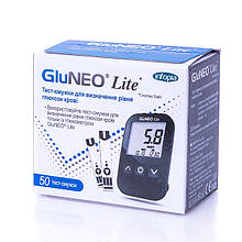 Тест-смужки ГлюНео Лайт (GluNeo Lite), 50 шт.