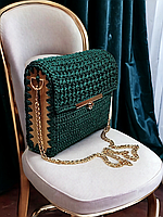 Стильна  в'язана сумка ручної роботи