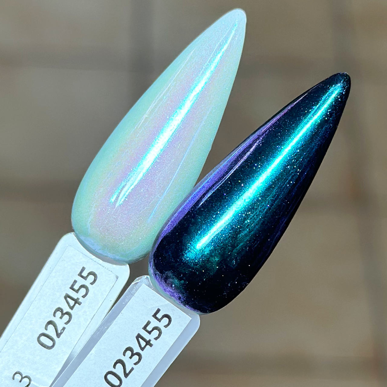 Перлова втирка пудра MP-401-3, бірюзовий хамелеон