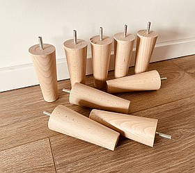 Ніжка дерев'яна для меблів / деревянная мебельная ножка