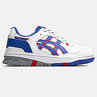 Білі шкіряні жіночі кросівки Asics Ex89 New York Knicks