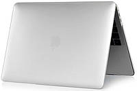 Пластиковый чехол Macbook Pro 15 Soft Touch матовый черный
