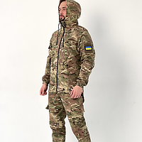 Костюм тактический мультикам Terra Hot куртка штаны демисезонный комплект формы мультикам ВСУ 56 3XL