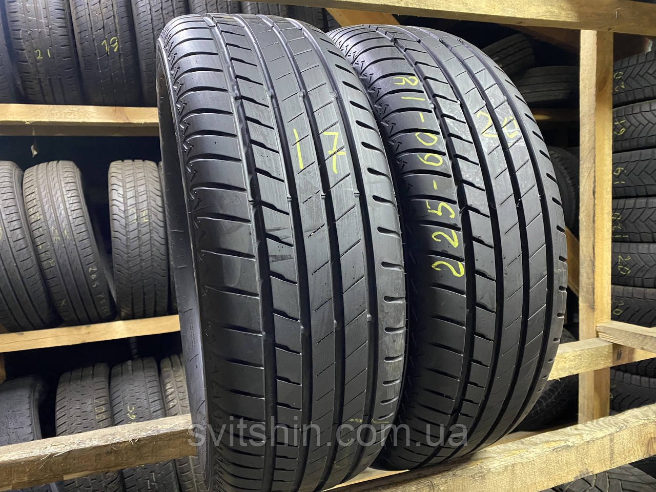 Літні шини 225/60R18 Bridgestone Alenza 001 2шт, фото 1