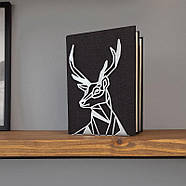 Металевий упор для книг Glozis Deer, фото 4