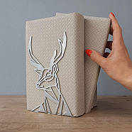 Металевий упор для книг Glozis Deer, фото 2