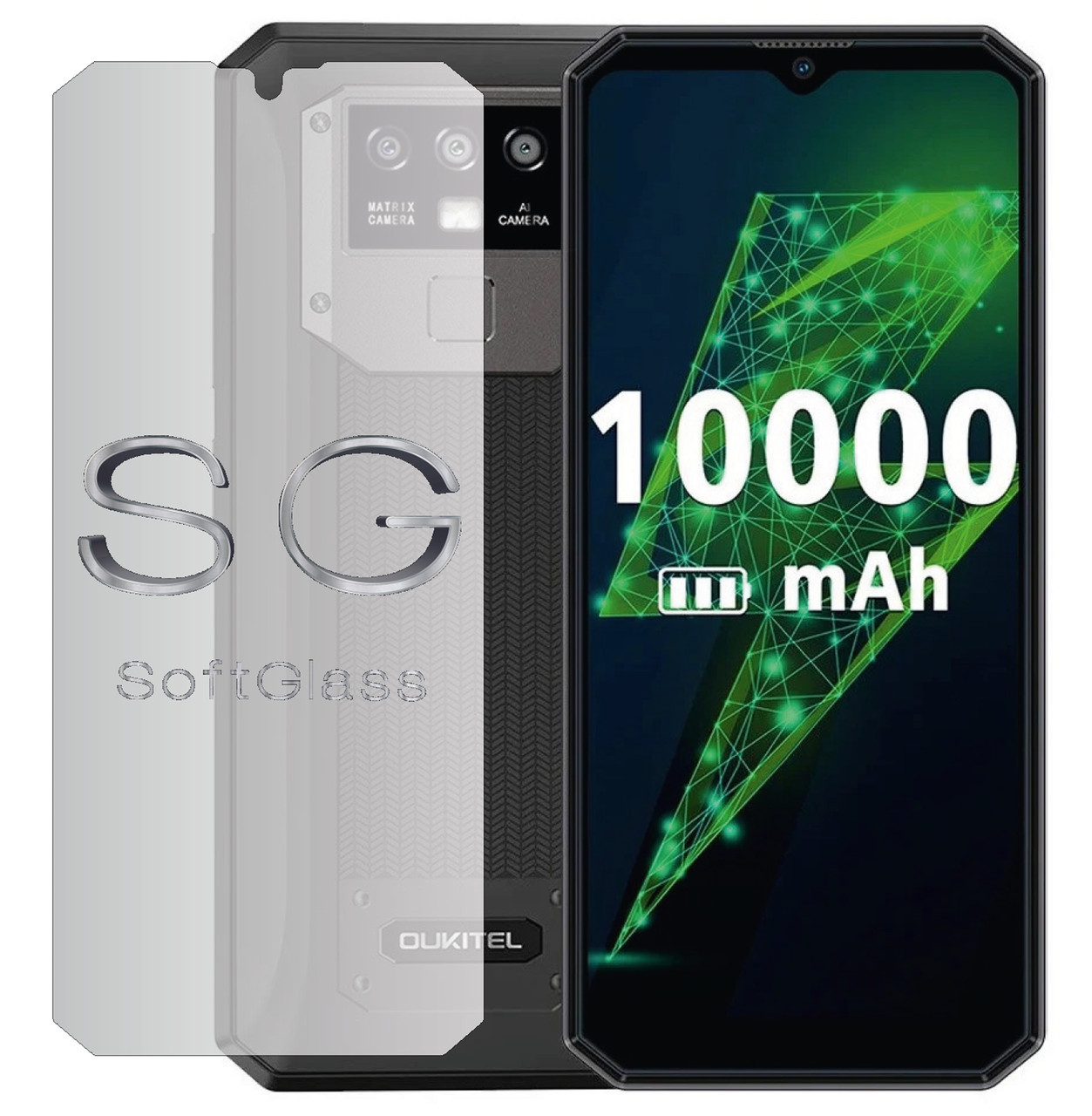 М'яке скло Oukitel K15 Plus на екран поліуретанове SoftGlass