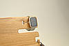 Настільна підставка для 2-х телефонів годинника гаджетів з дерева Індивідуальне гравіювання Ostin Натуральний, фото 7