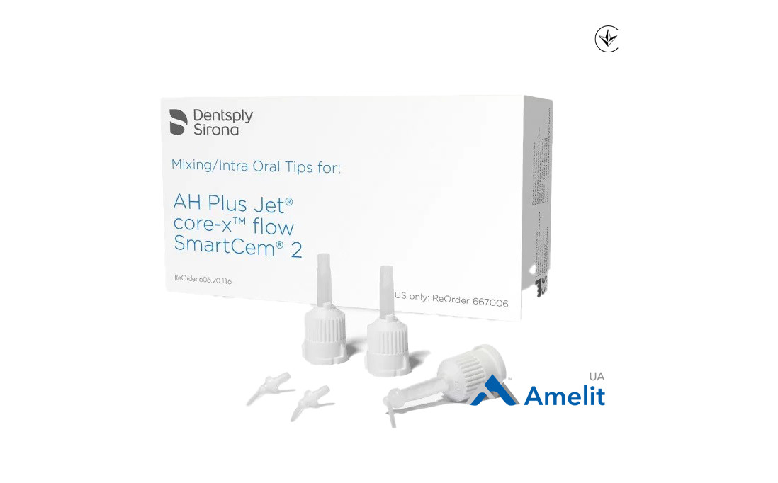 Насадки з інтраоральними канюлями AH Plus Jet Mixing Tips (Dentsply Sirona), 20 шт./пак.