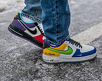 Чоловічі кросівки Nike Air Force 1 Low What The LA Multicolor CT1117-100, фото 6