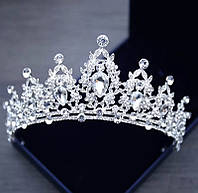 Діадема Тіара Маріанна корона на голову Тіара Вікторія для волосся корона прикраси