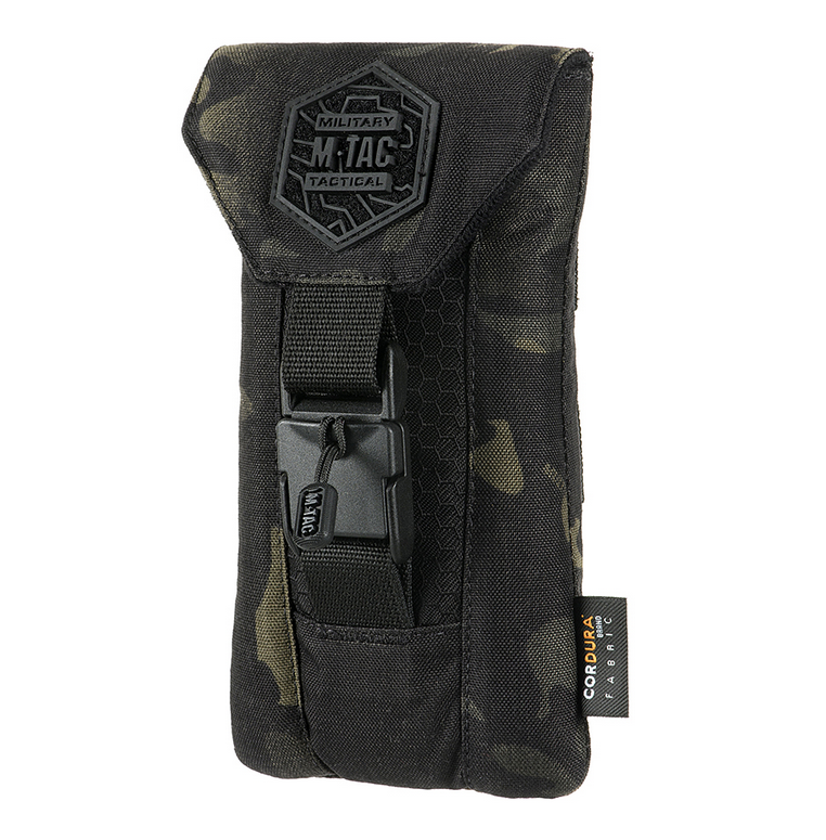 Чохол для смартфона тактичний M-Tac Elite Large Hex Multicam Black/Black 10160208