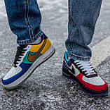 Чоловічі кросівки Nike Air Force 1 Low What The LA Multicolor CT1117-100, фото 2