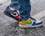 Чоловічі кросівки Nike Air Force 1 Low What The LA Multicolor CT1117-100, фото 5