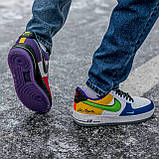 Чоловічі кросівки Nike Air Force 1 Low What The LA Multicolor CT1117-100, фото 6