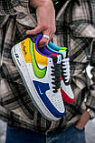 Чоловічі кросівки Nike Air Force 1 Low What The LA Multicolor CT1117-100, фото 7