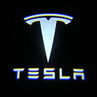 Логотип підсвітка дверей Тесла Lazer door logo light Tesla, фото 3