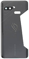 Задняя крышка Asus ROG Phone ZS600KL черная оригинал + стекло камеры