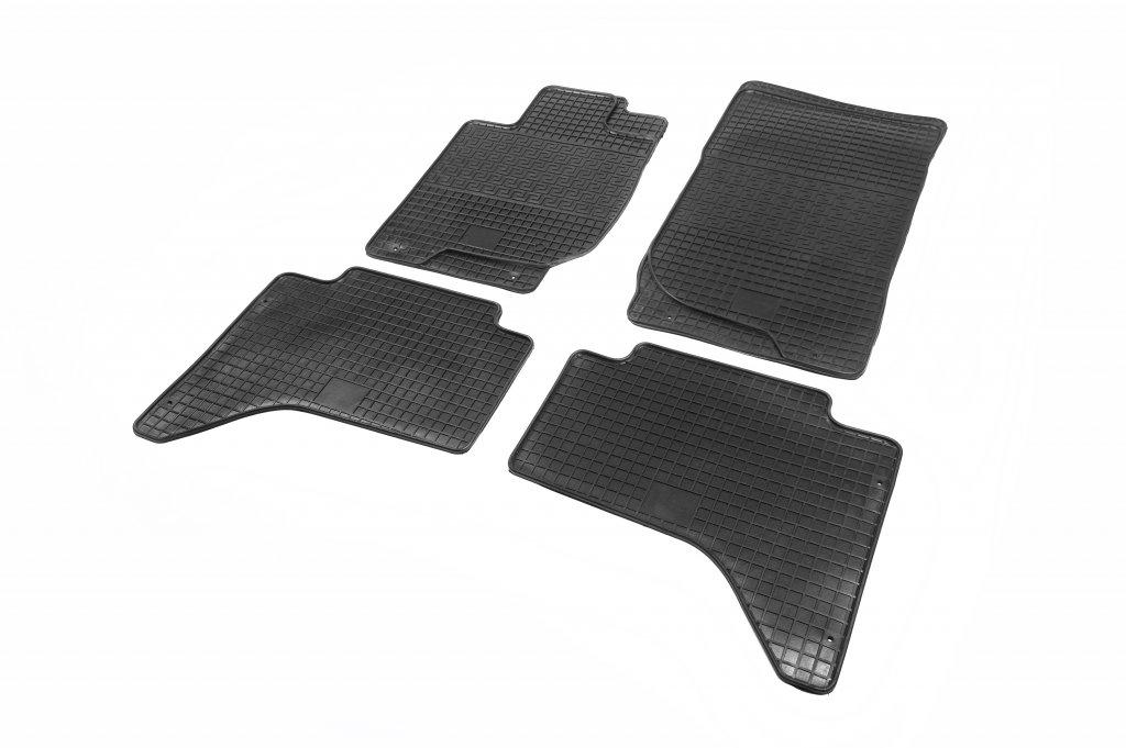 Килимки салону Mitsubishi L 200 2011-2015, Pajero Sport 2008-2016 борт 1 см, євроклітинка